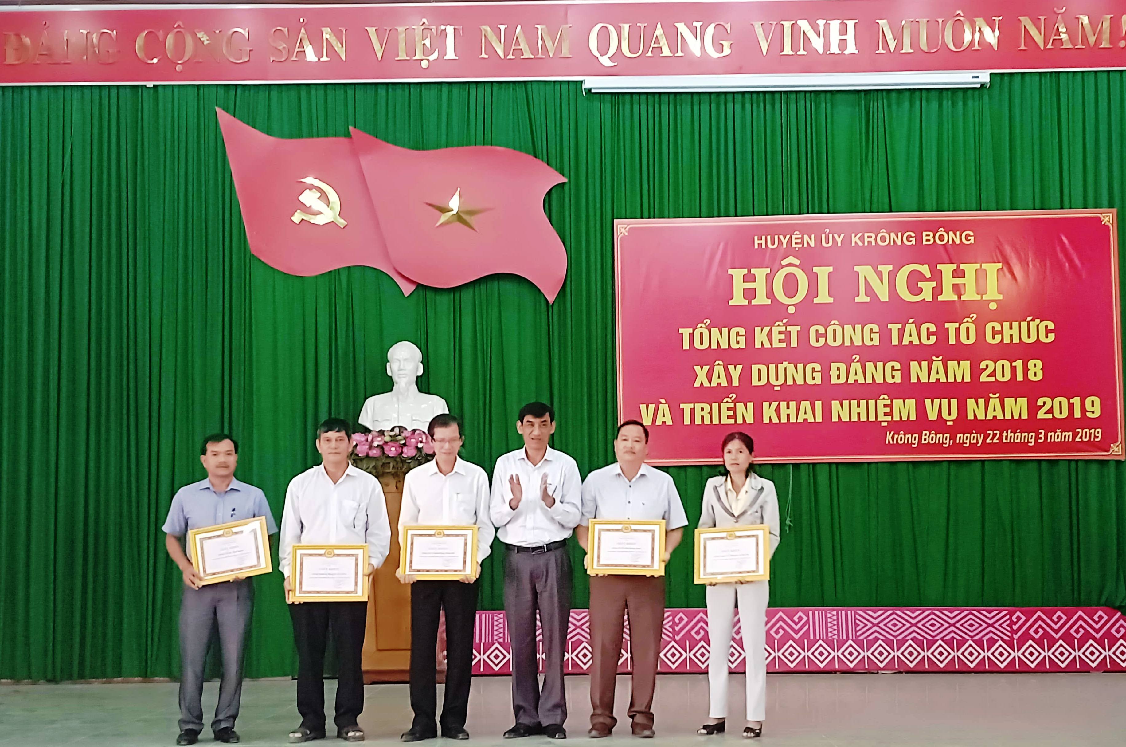 Hội nghị tổng kết công tác tổ chức xây dựng Đảng năm 2018